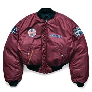 NWT H2 Heron Preston H&M Reversible Bomber Jacket, small